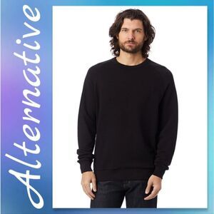 Alternative Champ Lightweight Eco-Washed French Terry Pullover NWT